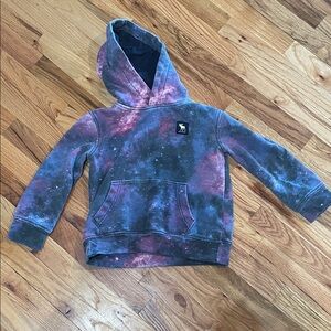 Abercrombie Kids Cosmic Hoodie - Blue and Pink size 5/6